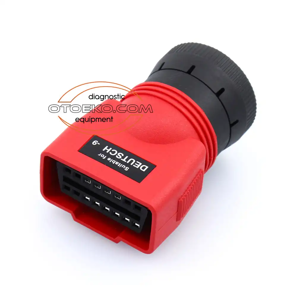 كابل ووصلة الفحص والتشخيص الصناعية J1939 9 Pin Adapter (Autel) عالية الاعتمادية - 4